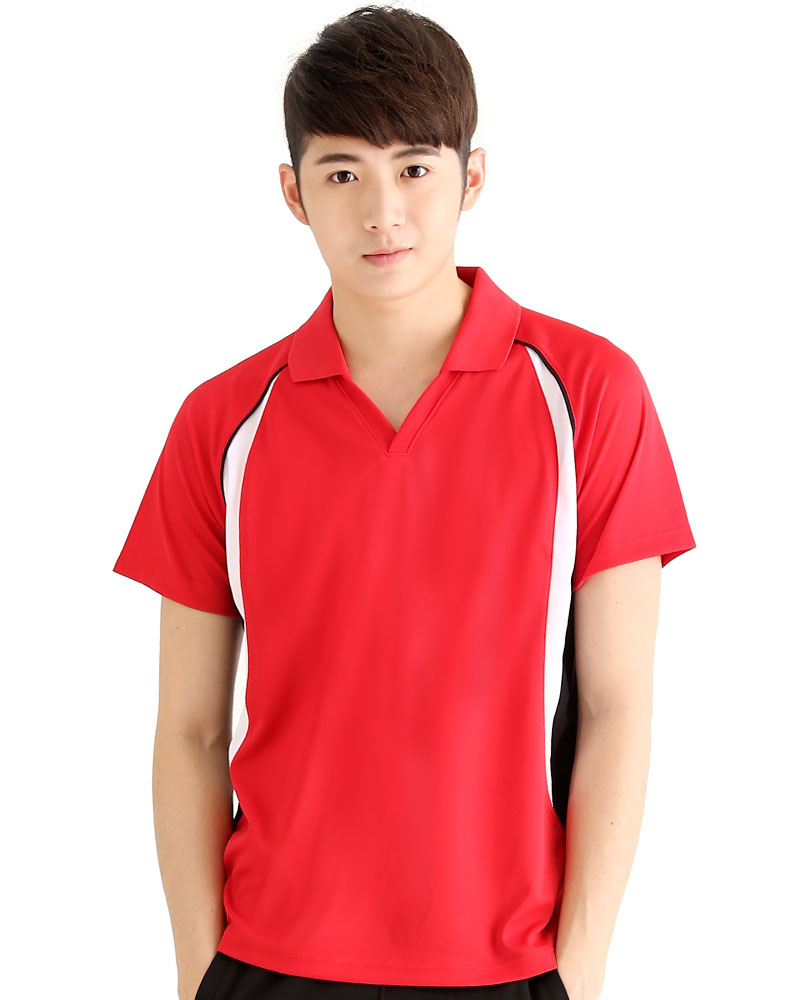 排汗POLO衫 V領