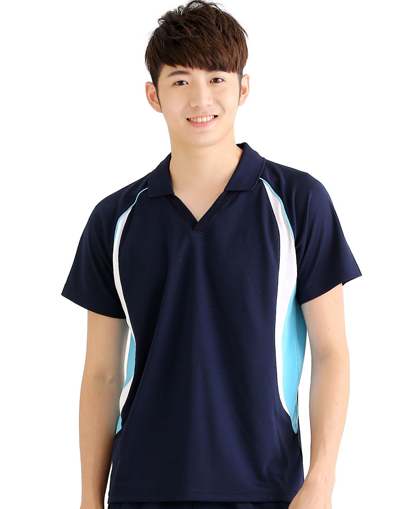 排汗POLO衫 V領