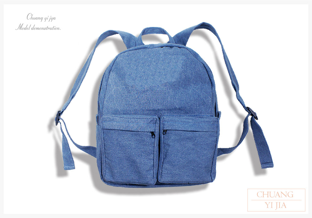 創意家團體服-兒童丹寧布後背包 訂製