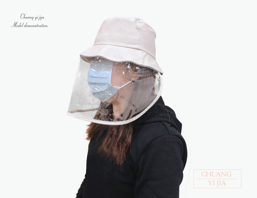 護目鏡防護帽 防飛沫唾沫 防塵帽 防沙帽 防風帽 防沖擊帽 防疫漁夫帽 隔離帽防曬帽 漁夫帽 擋風帽 遮雨帽