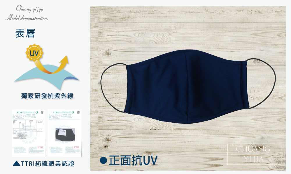 創意家防潑水口罩