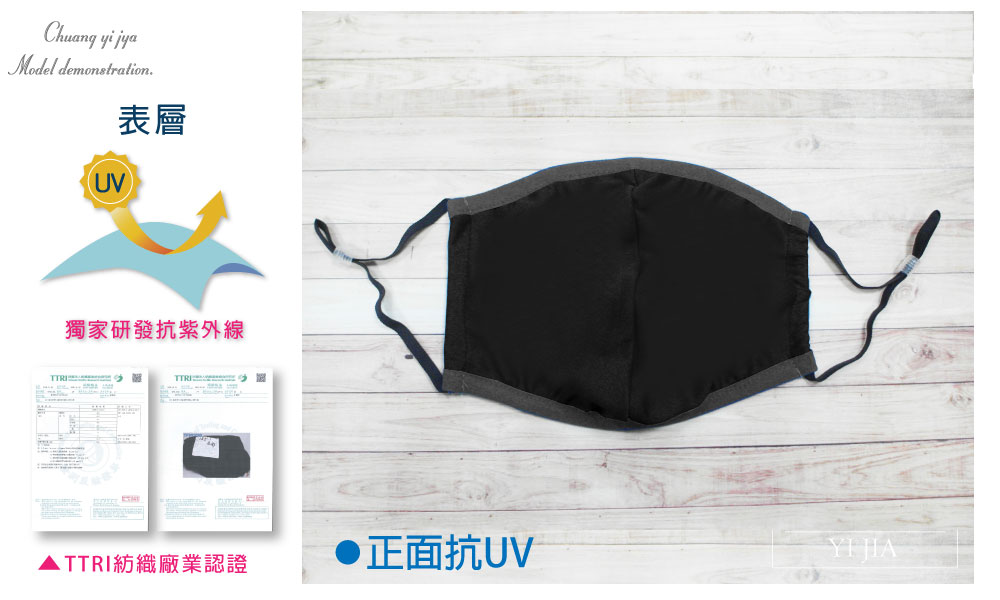 創意家防潑水口罩