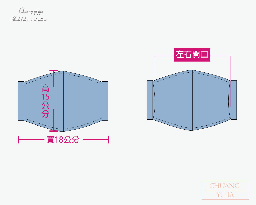 創意家防空汙口罩