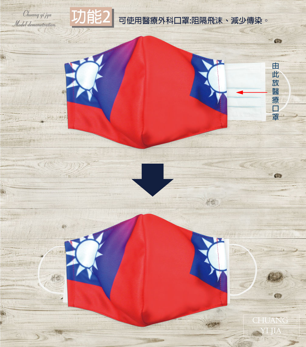 創意家衛生口罩套