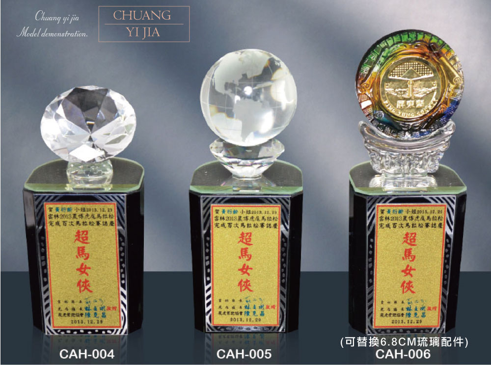 創e家活動獎盃配件