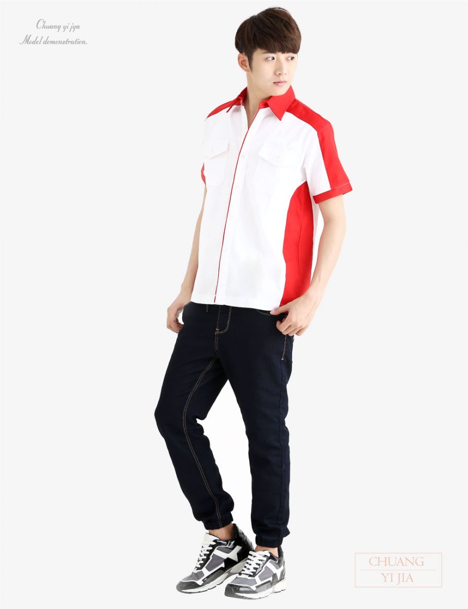 襯衫,工作服,短袖,創意家團體服,台灣生產製造,公司制服,工作服,活動服,經理服,襯衫,賽車服,車隊經理服,日式工作服,工作服訂製