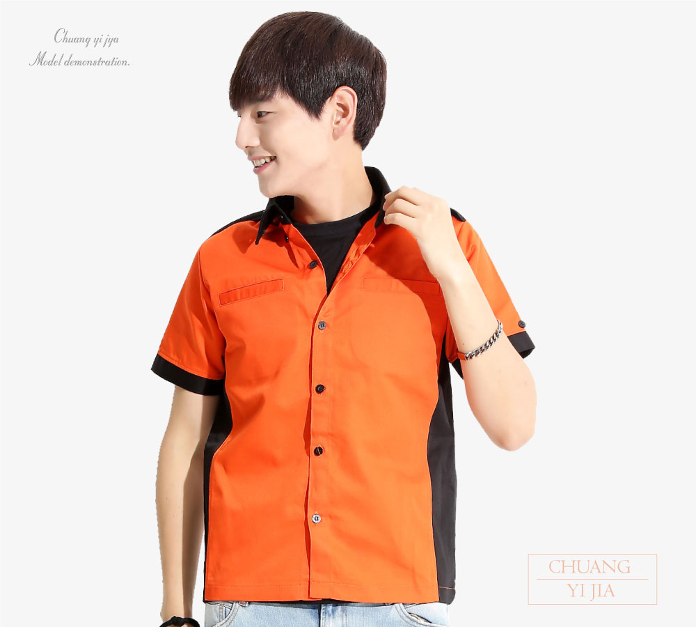 襯衫,工作服,短袖,創意家團體服,台灣生產製造,公司制服,工作服,活動服,經理服,襯衫,賽車服,車隊經理服,日式工作服,工作服訂製