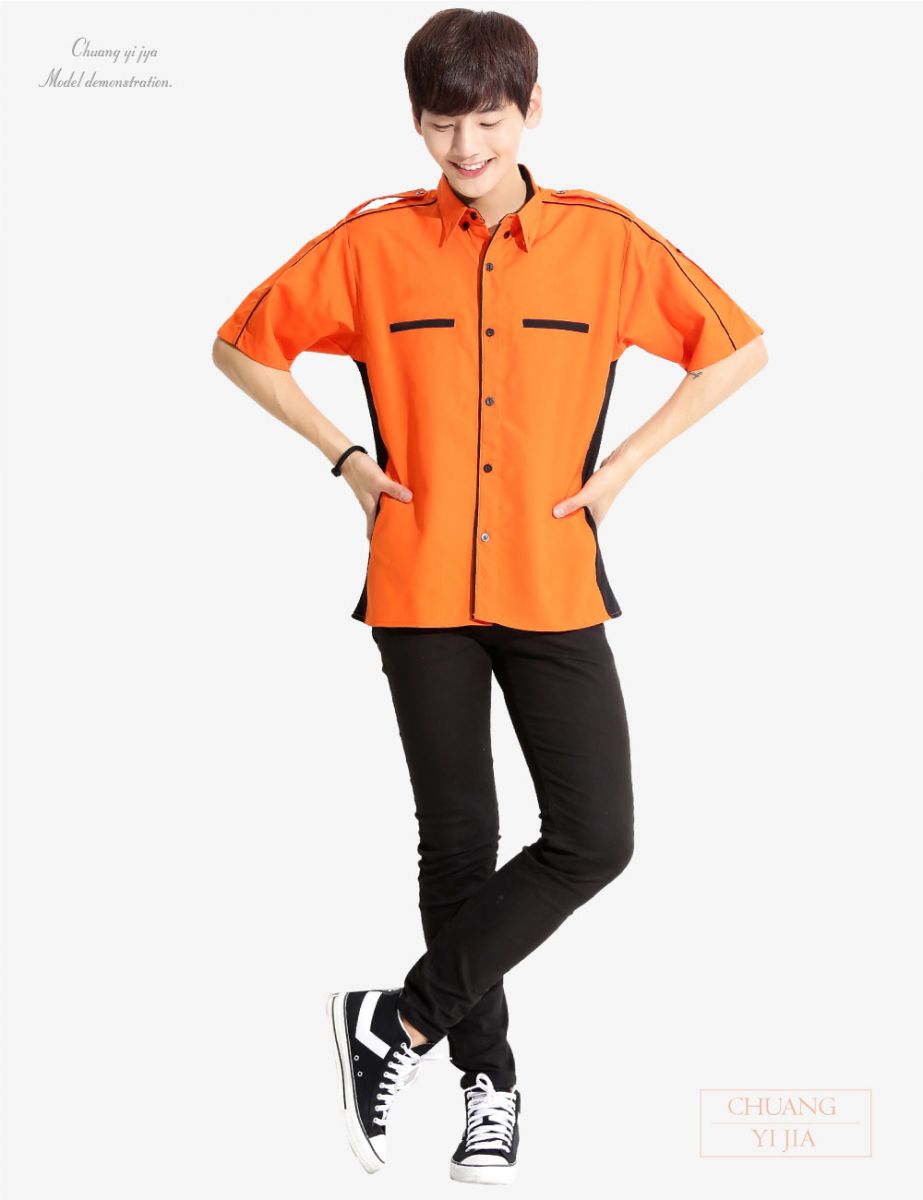 襯衫,工作服,短袖,創意家團體服,台灣生產製造,公司制服,工作服,活動服,經理服,襯衫,賽車服,車隊經理服,日式工作服,工作服訂製