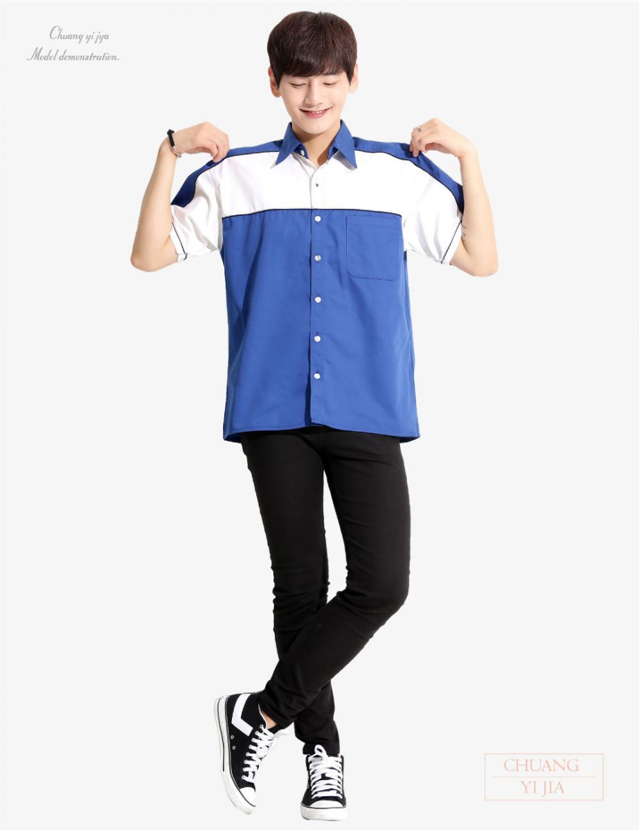 襯衫,工作服,短袖,創意家團體服,台灣生產製造,公司制服,工作服,活動服,經理服,襯衫,賽車服,車隊經理服,日式工作服,工作服訂製