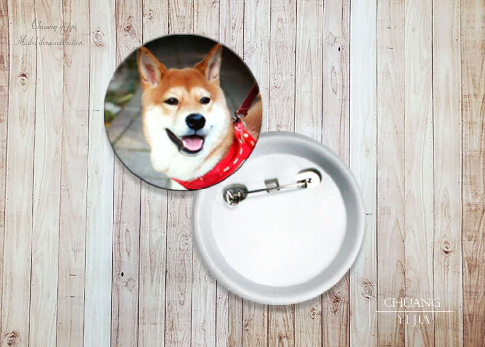 馬口鐵胸章,胸章,別針胸章,胸章製作,胸章訂製,圓形胸章,亮殼胸章