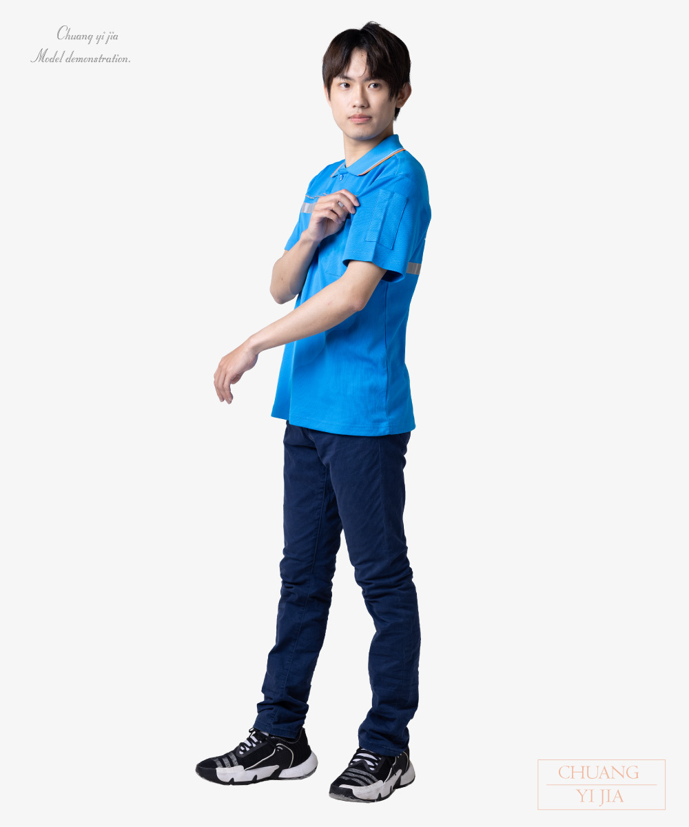 創意家團體服-職安工作POLO衫-高可視性反光POLO制服