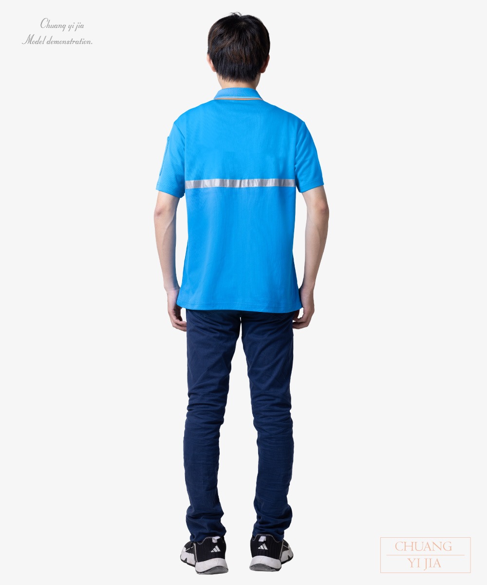 創意家團體服-職安工作POLO衫-高可視性反光POLO制服