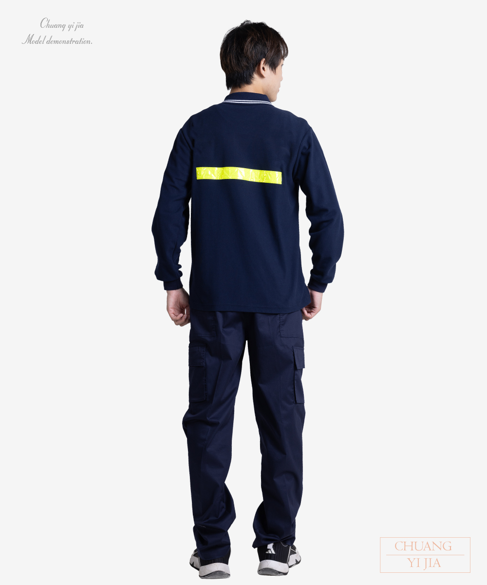 創意家團體服-職安工作POLO衫-高可視性反光POLO制服