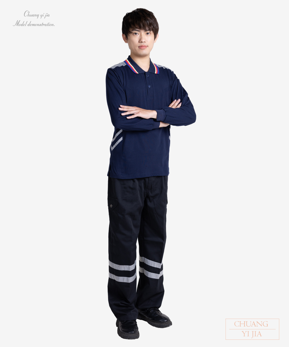 創意家團體服-職安工作POLO衫-高可視性反光POLO制服