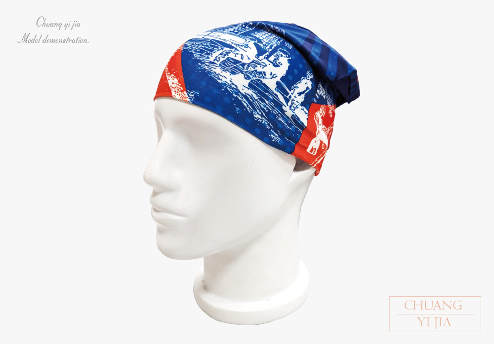 創意家團體服-頭巾布條訂製