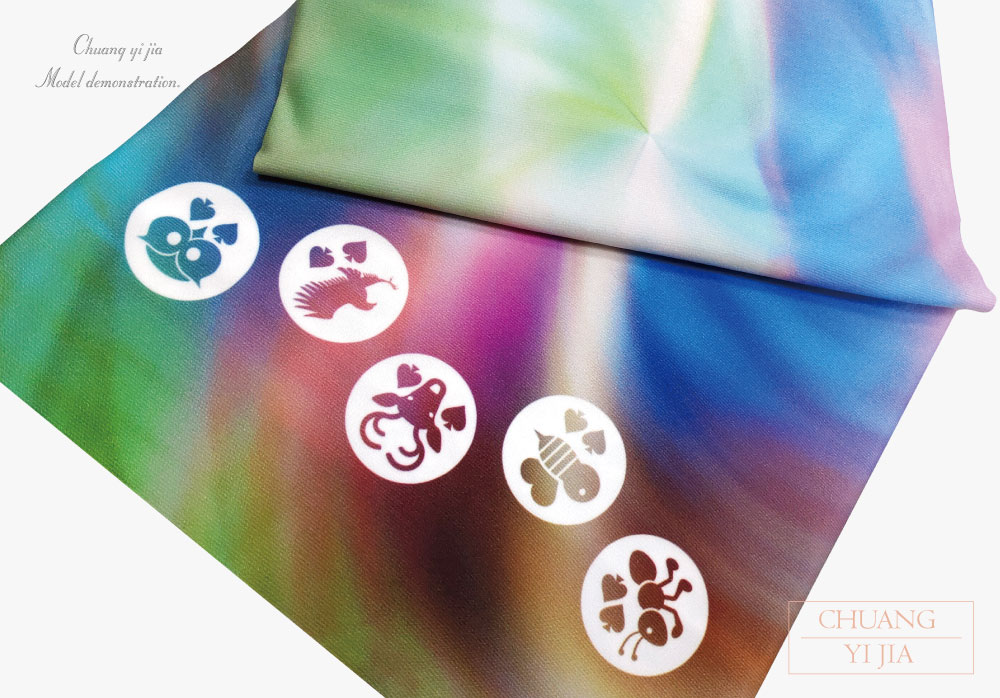 創意家團體服-頭巾布條訂製