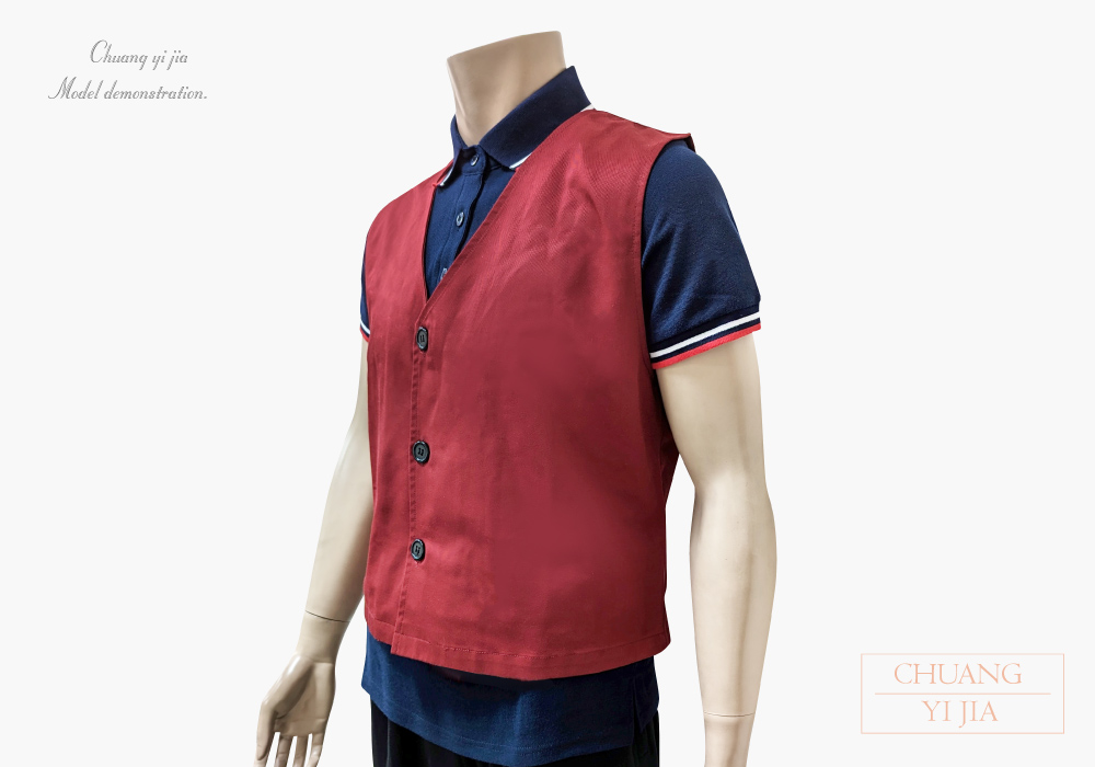 台灣創意家-多口袋工作背心 訂製款