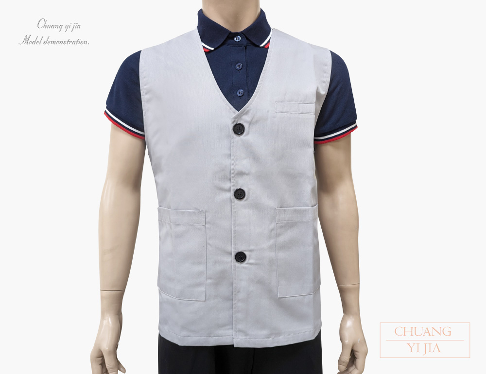 台灣創意家-多口袋工作背心 訂製款